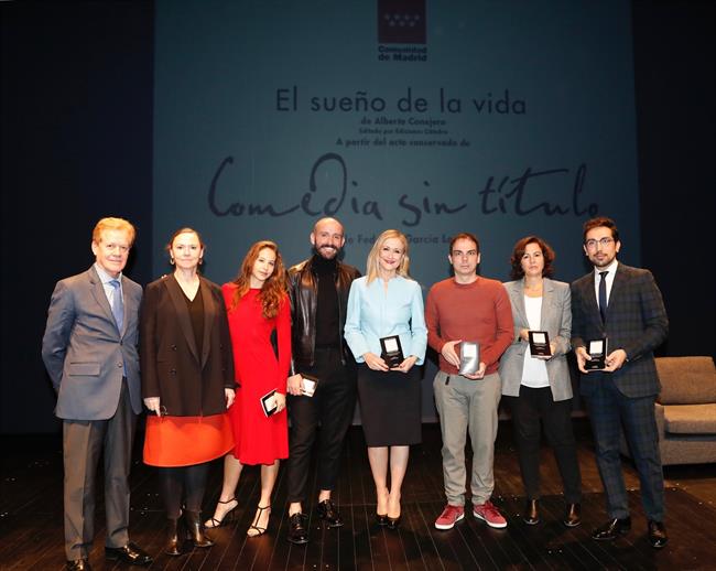 Nota Y Fotos: Cifuentes Ensalza La Figura De Lorca Como Referente Universal De L | COMUNIDAD DE MADRID ep notafotos cifuentes ensalzafiguralorcareferente universall 20180212151808