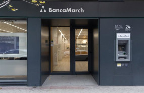 ep oficina de banca march a 24 de noviembre de 2025 en madrid espana