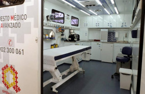 ep uno de los modulos del hospital de campana ubicado en la feria de valladolid