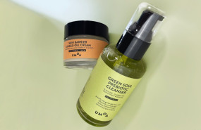 green soul prebiotic cleanser y skin barrier ginkgo gel cream 