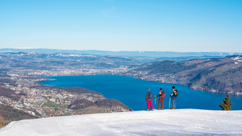 schneeshuhwandern aeschi spiez thun thunersee winter mike kaufmann 