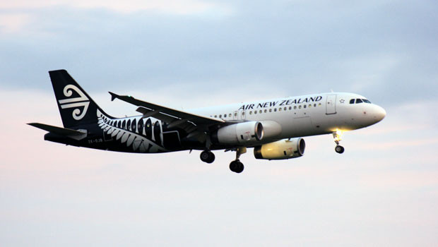 dl air new zealand airline travel nz plane aircraft pb