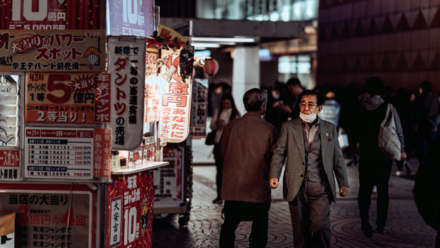 dl japon tokyo street business employeeman nuit commerce scène marchés asie pb