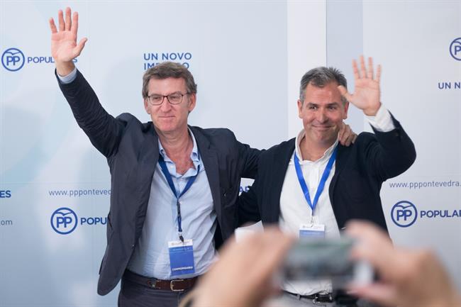 Alberto Núñez Feijóo, en el Congreso del PP de Pontevedra | PARTIDO POPULAR DE GALICIA ep alberto nunez feijoo encongresopppontevedra