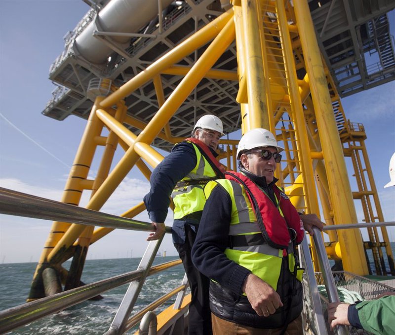 Iberdrola aspira a un megaproyecto de eólica marina en Francia de hasta 1.050 MW