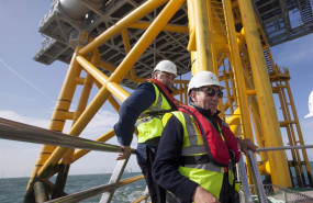 ep archivo - el presidente de iberdrola ignacio galan en el parque eolico marino de west of duddon ep archivo - el presidente de iberdrola ignacio galan en el parque eolico marino de west of duddon