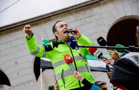 ep archivo   el presidente de la plataforma para la defensa del sector del transporte de mercancias