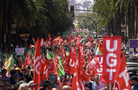 ep archivo imagenes de archivo de una manifestacion por los trabajadores ep archivo imagenes de archivo de una manifestacion por los trabajadores