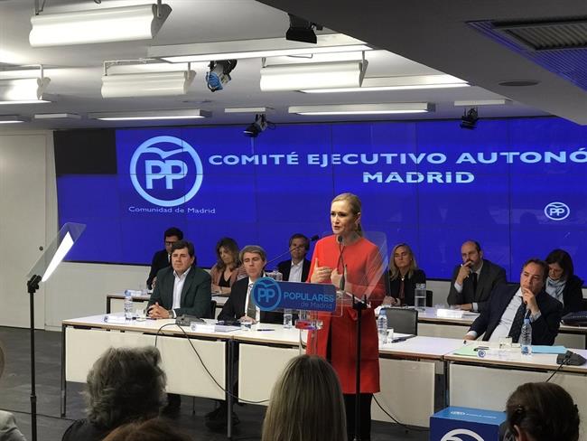 Cifuentes en el Comité Ejecutivo del PP de Madrid | PP DE MADRID ep cifuentescomite ejecutivoppmadrid