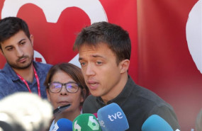 ep el lider de mas pais inigo errejon interviene ante los medios de comunicacion durante el acto de
