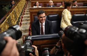 ep el lider del psoe en el hemiciclo