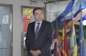 ep el ministro de agricultura pesca y alimentacion luis planas en el acto de reconomieciento de los