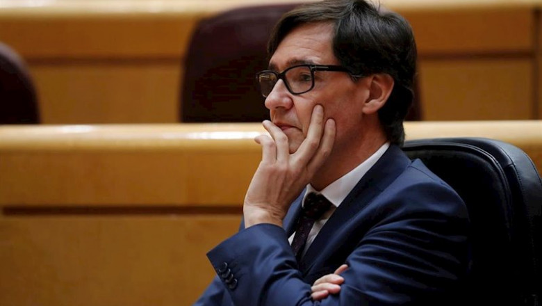 ep el ministro de sanidad salvador illa en el senado ep el ministro de sanidad salvador illa en el senado