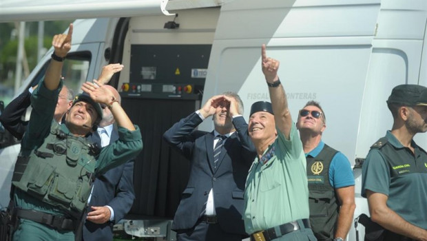 ep el ministro del interior en funciones fernando grande-marlaska durante una vista al dispositivo