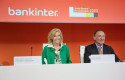 ep el presidente de bankinter pedro guerrero y la consejera delegada de bankinter maria dolores