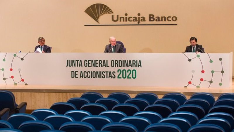 Unicaja destinará los 77,5 millones de euros de los dividendos de 2019 a reservas