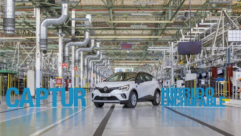 ep inicio de la produccion del renault captur hibrido enchufable en valladolid ep inicio de la produccion del renault captur hibrido enchufable en valladolid