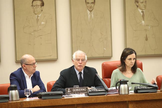 Josep Borrell explica en el Congreso las líneas generales de su departamento | EDUARDO PARRA/EUROPA PRESS ep josep borrell explicacongresolineas generalessu departamento