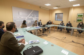 ep la directora xeral de planificacion enerxetica e recursos naturais paula uria se reune unha con