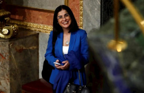 ep la ministra de politica territorial carolina darias durante el pleno celebrado este miercoles en