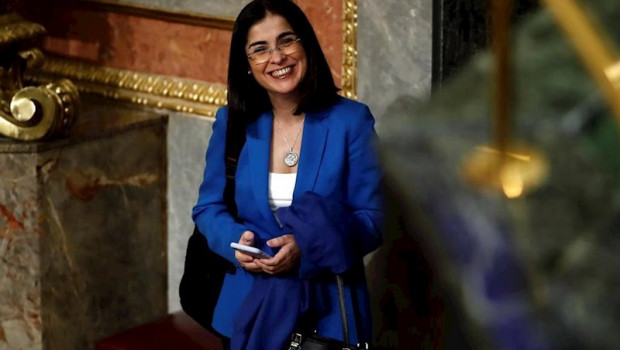ep la ministra de politica territorial carolina darias durante el pleno celebrado este miercoles en