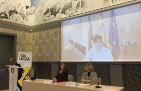 ep la ministra de vivienda y agenda urbana isabel rodriguez ha intervenido desde valencia por via