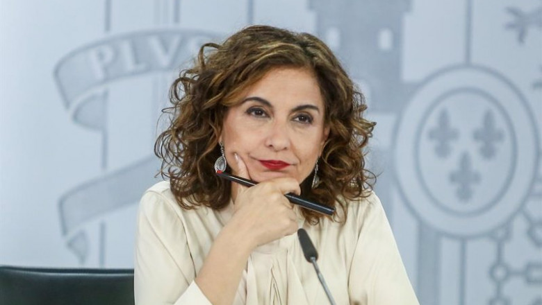 La ministra portavoz, María Jesús Montero, comparece en rueda de prensa tras la celebración del Consejo de Ministros, a 8 de junio de 2021, en el Complejo de La Moncloa, Madrid, (España). | EUROPA PRESS/R.Rubio.POOL - Europa Press ep la ministra portavoz maria jesus montero comparece en rueda de prensa tras la celebracion del