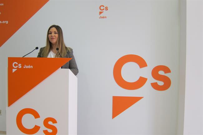 La portavoz provincial de Ciudadanos en Jaén, Raquel Morales. | EUROPA PRESS ep la portavoz provincialciudadanosjaen raquel morales