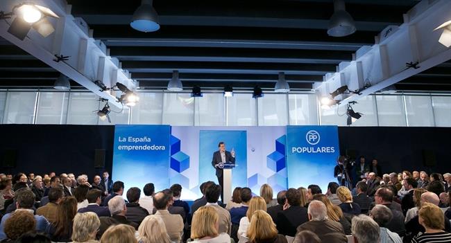El presidente del Gobierno, en el acto en Elche | MARIANO RAJOY ep presidentegobierno enactoelche