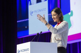 ep reyes maroto ministra de industria comercio y turismo durante el xxviii congreso expo de