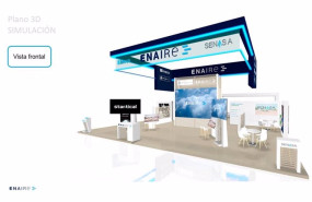ep simulacion del stand de enaire en el world atm congress