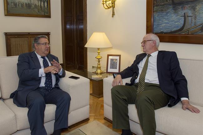 Zoido se reúne con el presidente del CSN | MINISTERIO DE INTERIOR ep zoidoreunepresidentecsn