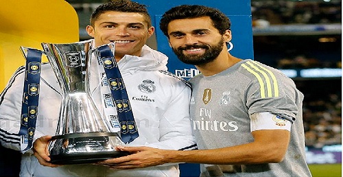 Cristiano Ronaldo Arbeloa trofeo
