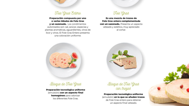 denominaciones foie gras 
