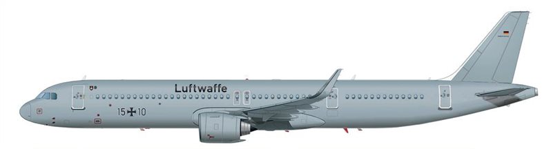 A321LR de la Luftwafe. | AIRBUS ep a321lr de la luftwafe