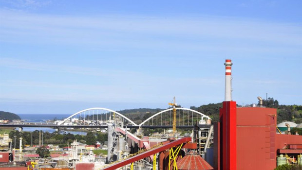 ep archivo   biofabrica de ence en navia asturias