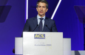 ep archivo   el consejero delegado del grupo acs juan santamaria