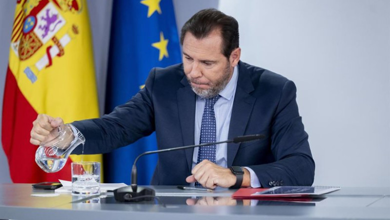 Archivo - El ministro de Transportes y Movilidad Sostenible, Óscar Puente, durante la rueda de prensa posterior al Consejo de Ministros, en el Palacio de la Moncloa, a 9 de junio de 2026 | Alberto Ortega - Europa Press - Archivo ep archivo el ministro de transportes y movilidad sostenible oscar puente durante la rueda de