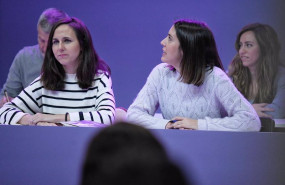ep archivo   la secretaria general de podemos ione belarra i y la exministra de igualdad irene