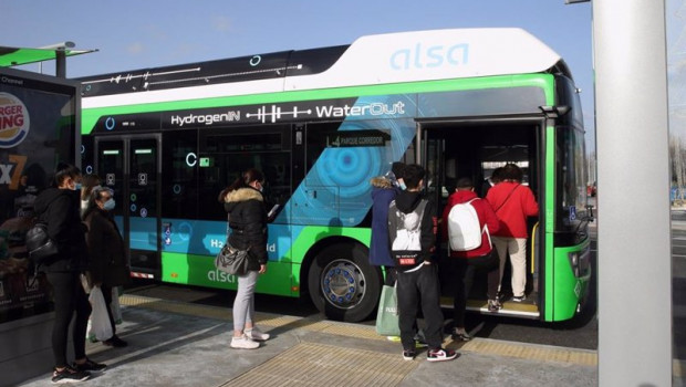 ep autobus urbano propulsado con pila de hidrogeno de alsa