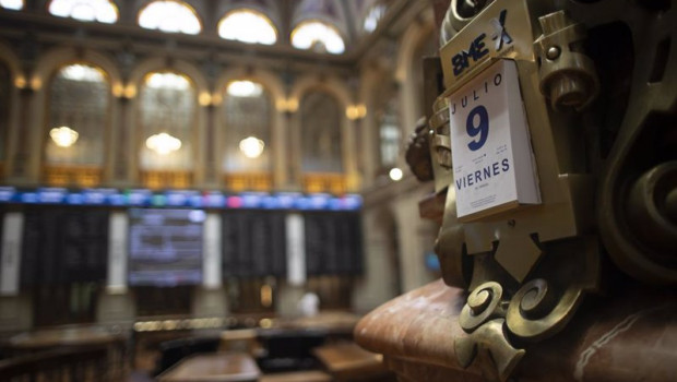 ep calendario en el palacio de la bolsa a 9 de julio de 2021 en madrid espana