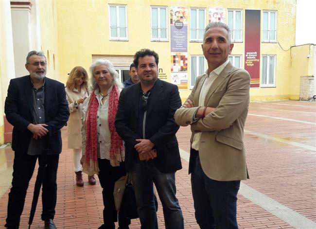 Consejero de cultura con profesionales del sector del cine | EUROPA PRESS ep consejeroculturaprofesionalessectorcine