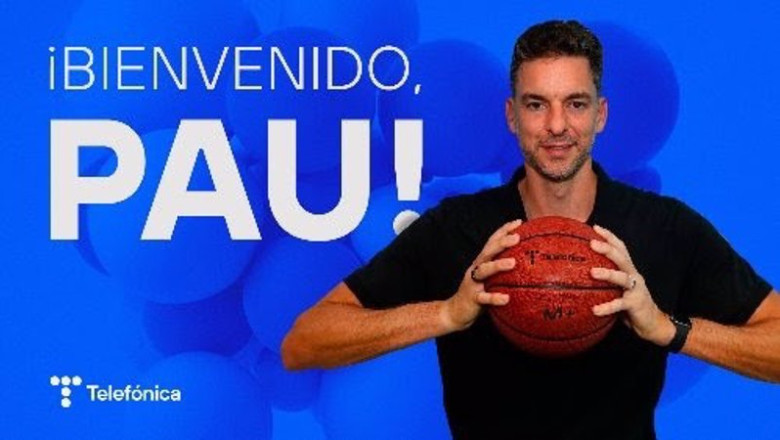ep el exjugador de baloncesto pau gasol nuevo embajador de telefonica ep el exjugador de baloncesto pau gasol nuevo embajador de telefonica