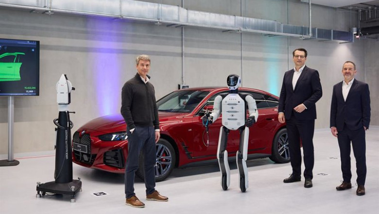 ep el grupo bmw utilizara robots humanoides en la produccion de sus vehiculos en europa