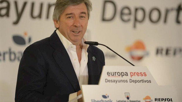 ep el manager general del movistar team eusebio unzue en los desayunos de europa press