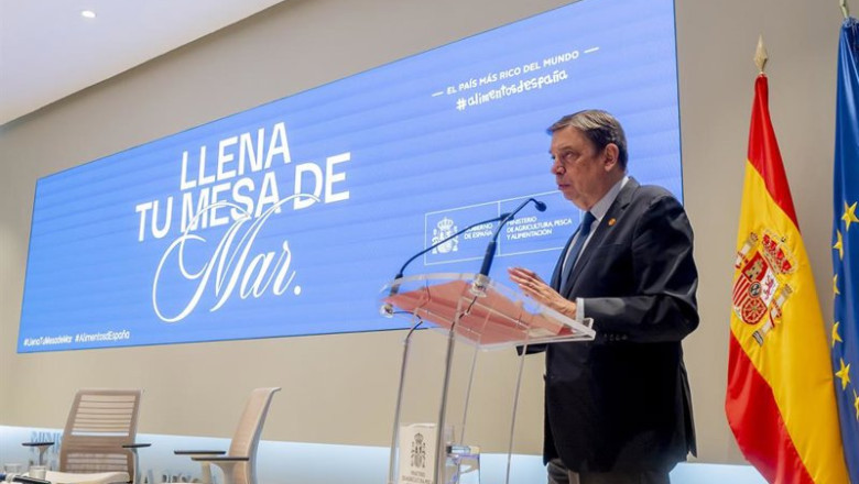 ep el ministro de agricultura pesca y alimentacion luis planas clausura el acto de presentacion de