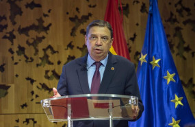 ep el ministro de agricultura pesca y alimentacion luis planas durante la presentacion del informe