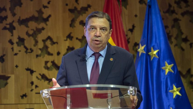 ep el ministro de agricultura pesca y alimentacion luis planas durante la presentacion del informe