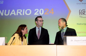 ep el ministro de economia carlos cuerpo junto a la alcadesa de a coruna ines rey y el presidente de