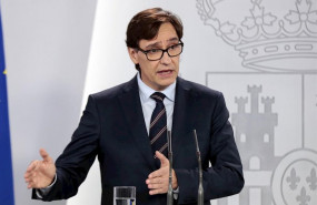 ep el ministro de sanidad salvador illa durante una rueda de prensa